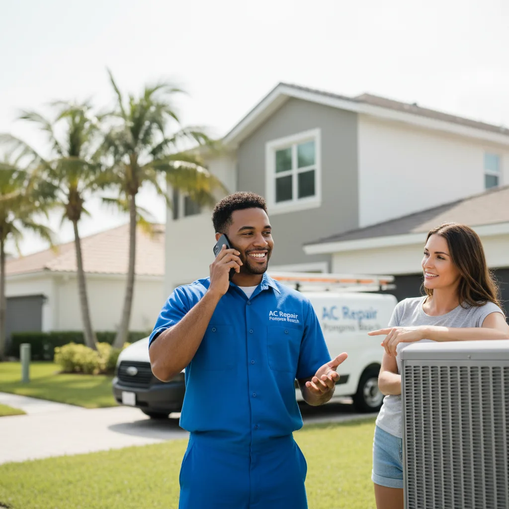 AC Repair Pompano Beach customer support in Palisades